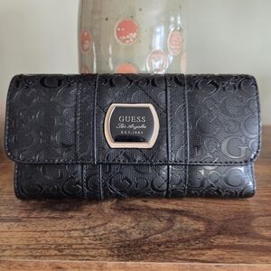 GUESS Black Women's Clutch Wallet